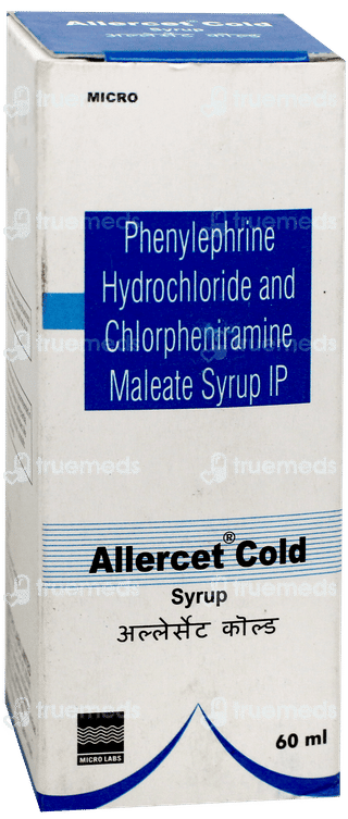 Allercet Cold Syrup 60ml